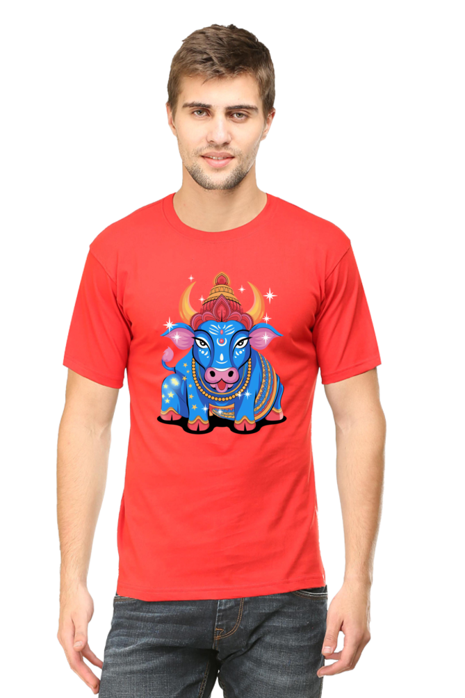 Nandi Print Half Sleeve T-shirt for Men