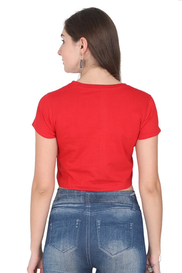 Mahalakshmi 3D print Crop Top
