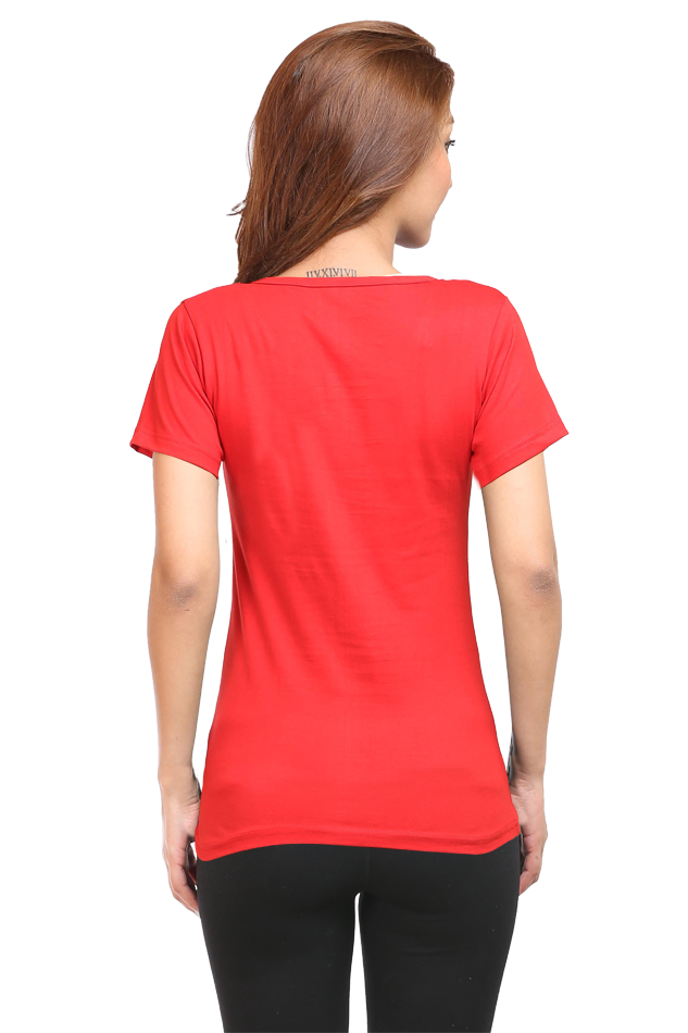 Mandala Print Half Sleeve Women T-shirt