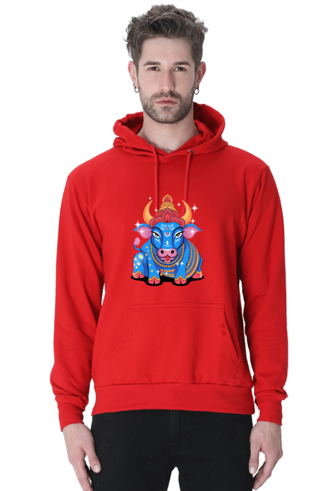 Nandi Print Hooded Sweatshirt for Men