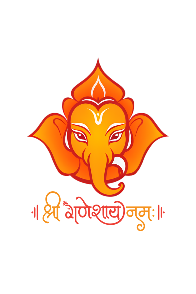 Shree Ganesha Print Crop Top