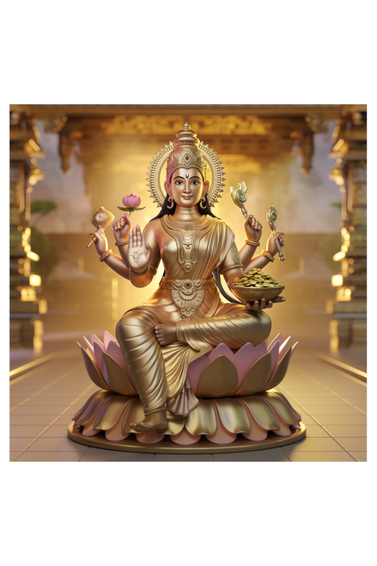 Mahalakshmi 3D print Crop Top