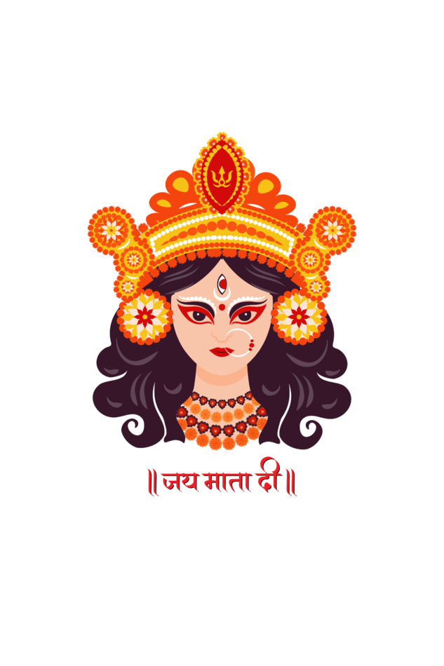 Durga Maa Printed Tote Bag