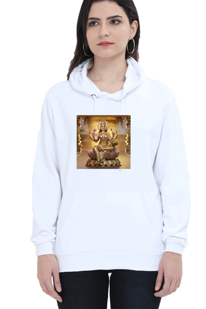 Mahalakshmi 3D print Hooded Sweatshirt for Women