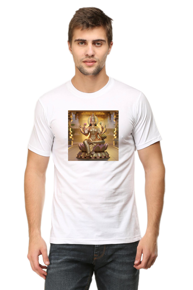 Maa lakshmi 3D print Half Sleeve T-shirt for Men