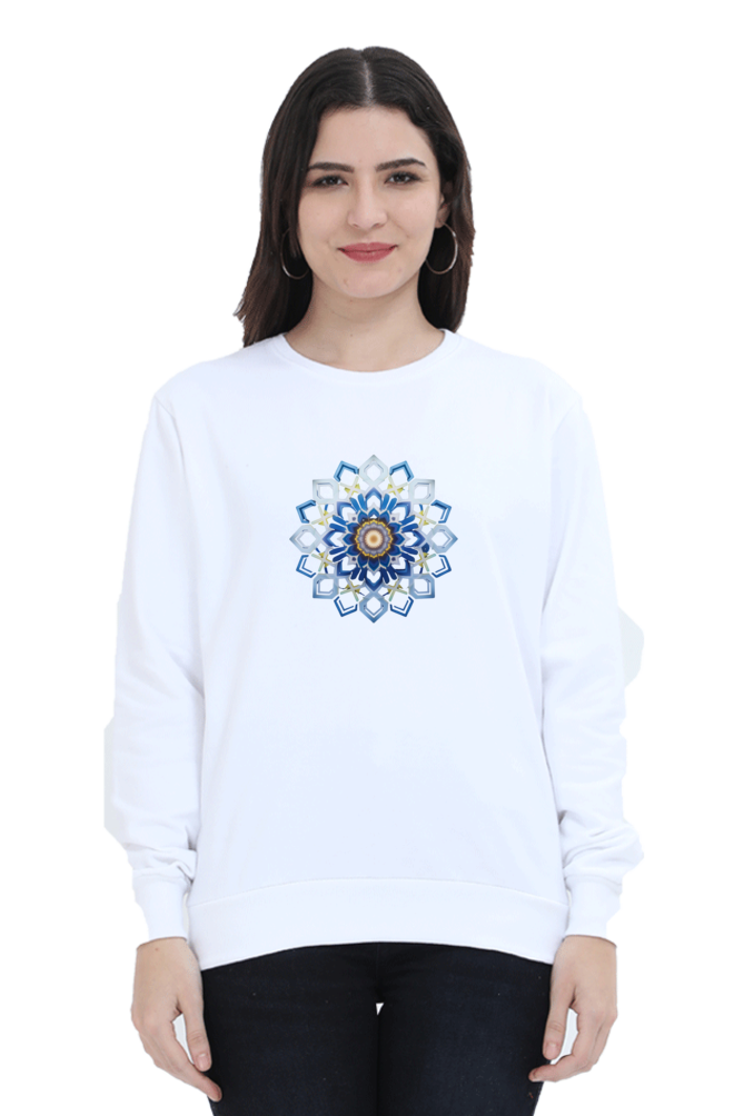 Mandala 3D Printed Sweatshirt for Women