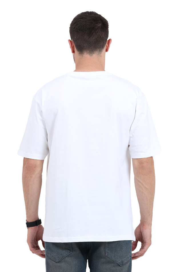 Gauri Shankar 3D Print Half Sleeve Oversized T-Shirt