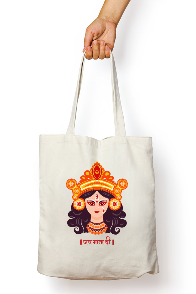 Durga Maa Printed Tote Bag