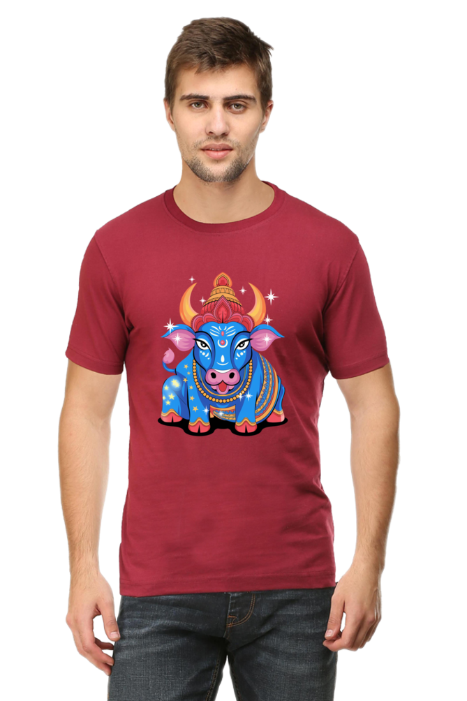 Nandi Print Half Sleeve T-shirt for Men