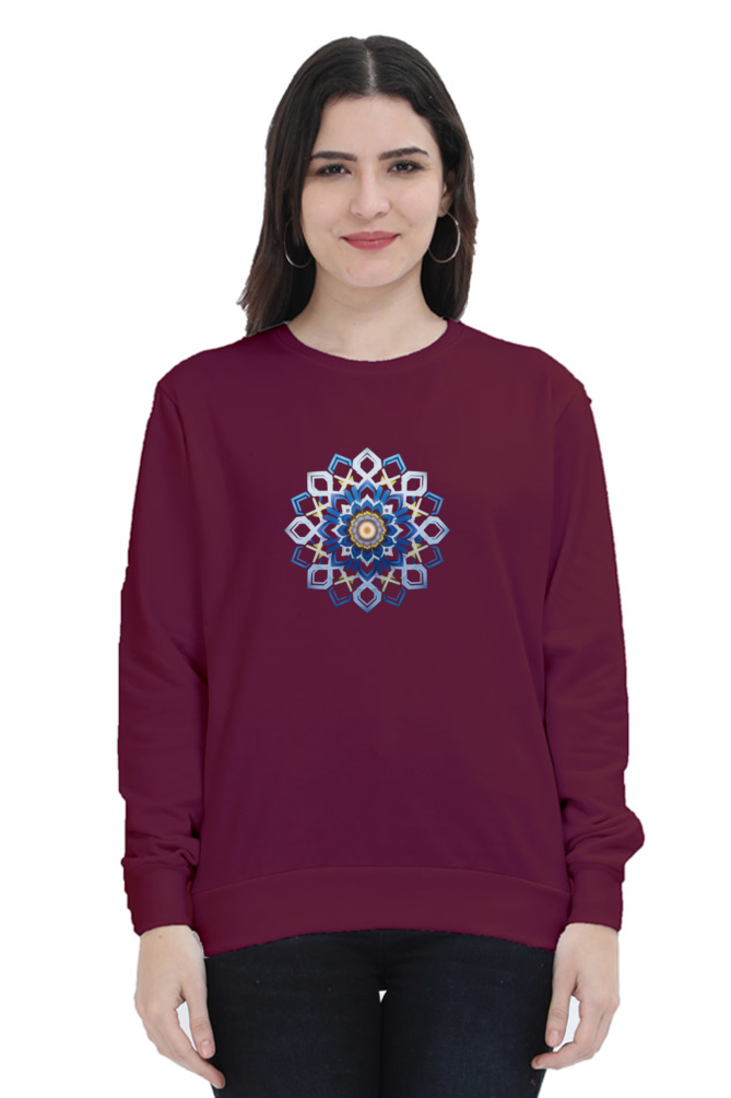 Mandala 3D Printed Sweatshirt for Women