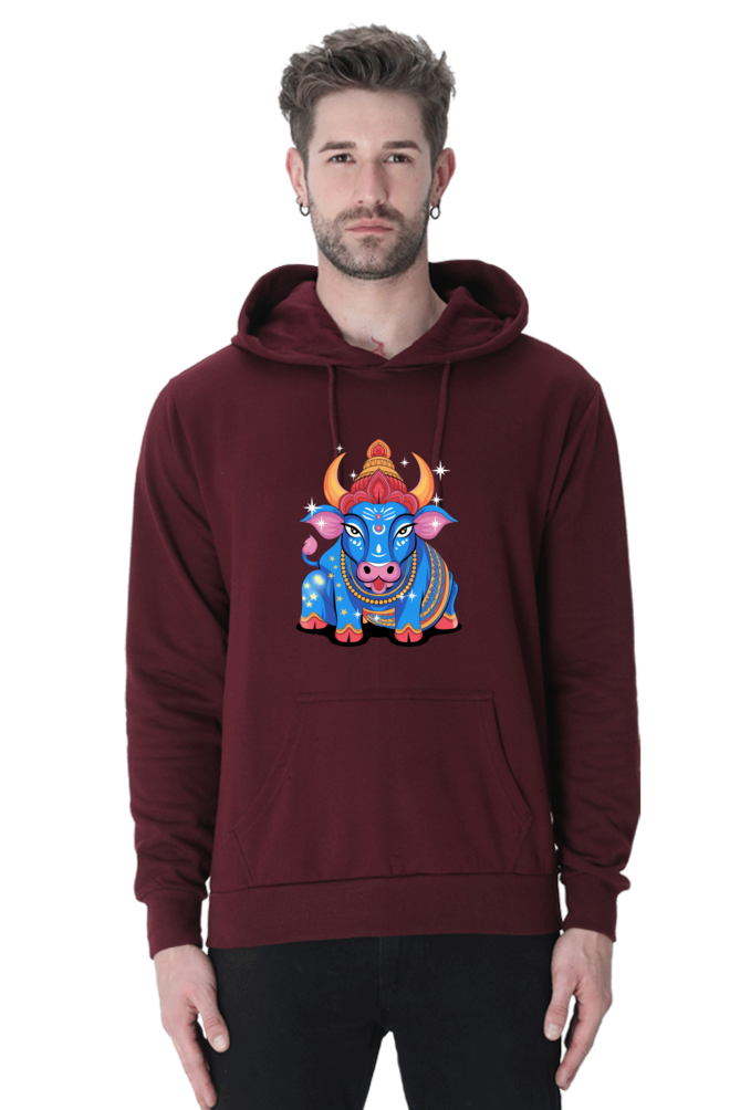 Nandi Print Hooded Sweatshirt for Men