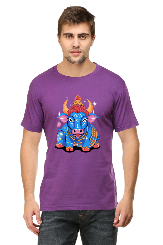 Nandi Print Half Sleeve T-shirt for Men