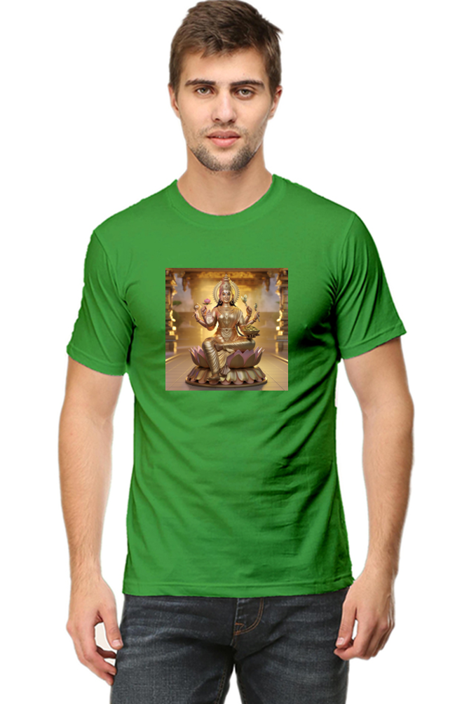Maa lakshmi 3D print Half Sleeve T-shirt for Men