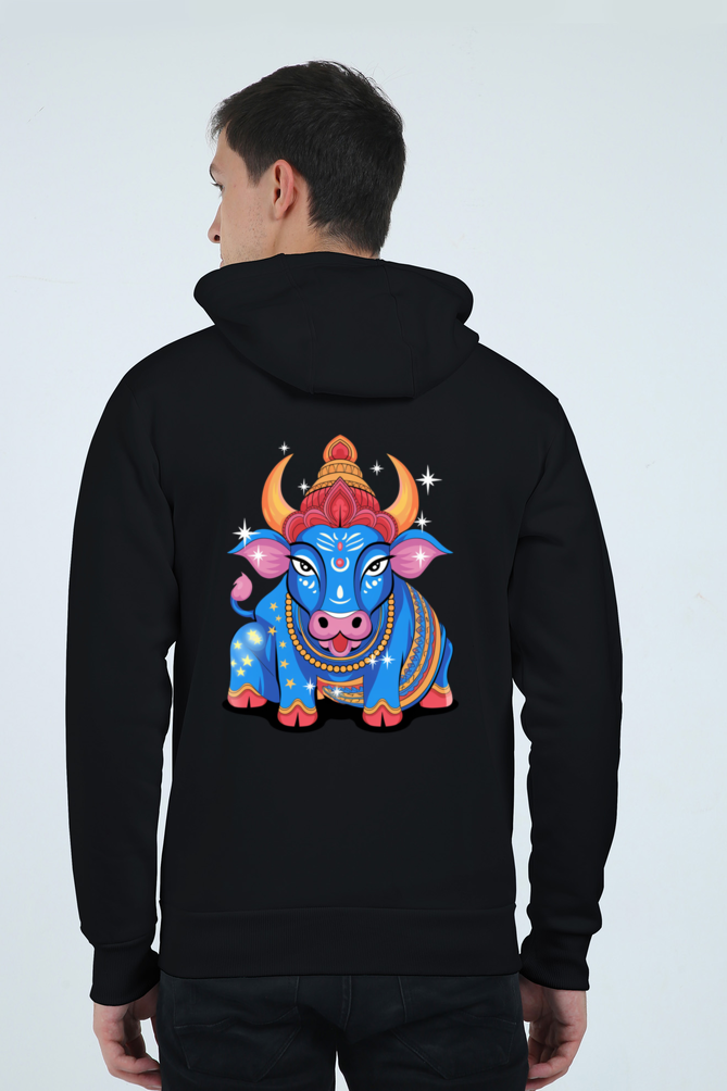 Nandi Print Zipper Heavyweight Hoodie in Different colours for Men