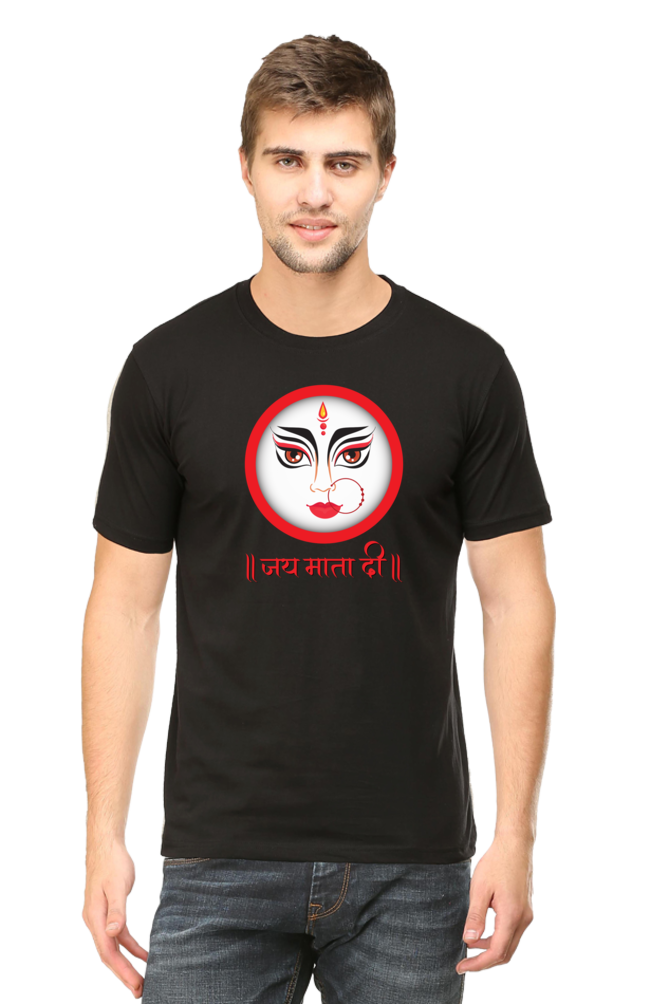 JAI MATA DI Printed Half Sleeve T-shirt for Men