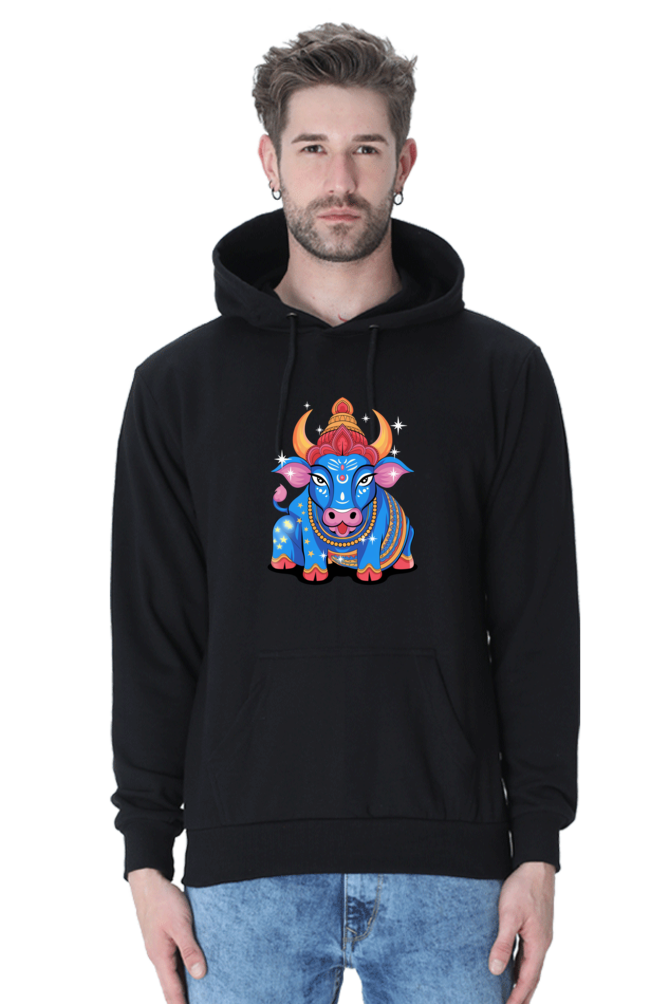 Nandi Print Hooded Sweatshirt for Men