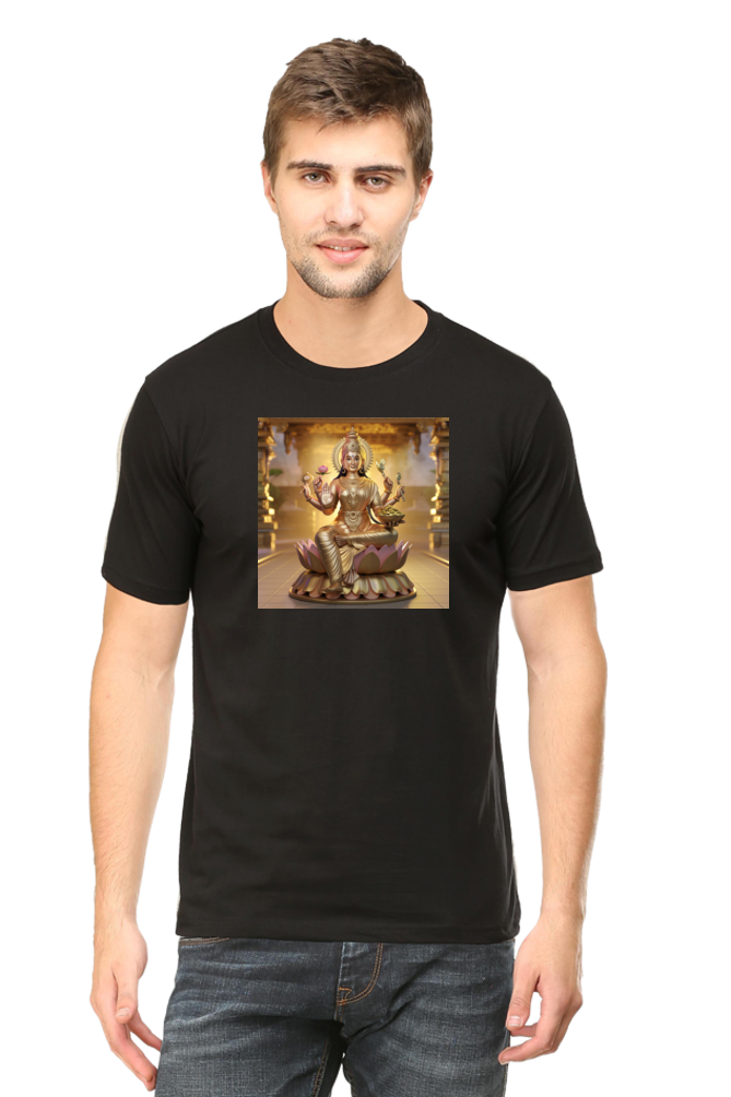 Maa lakshmi 3D print Half Sleeve T-shirt for Men