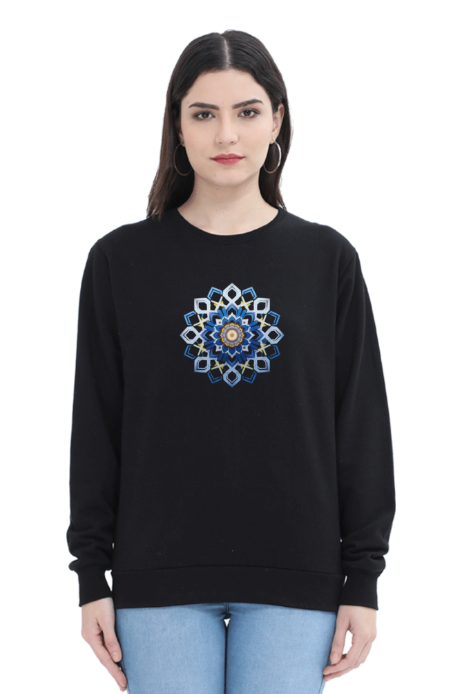 Mandala 3D Printed Sweatshirt for Women