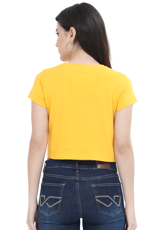 Mahalakshmi 3D print Crop Top