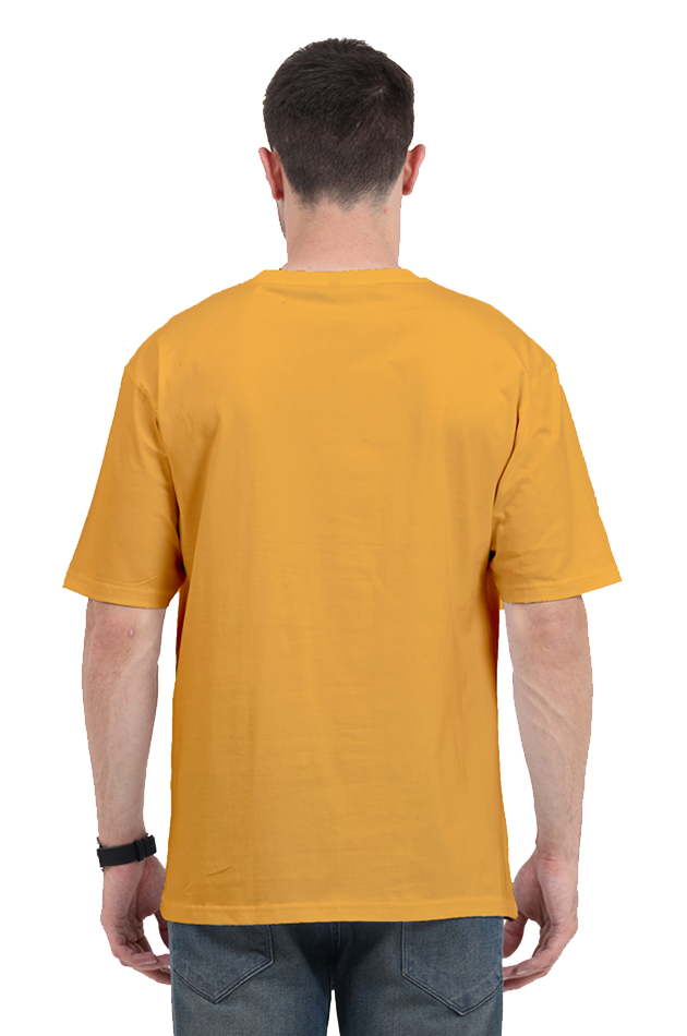 Shree Ganeshaya Namah Printed Half Sleeve Oversized T-shirt
