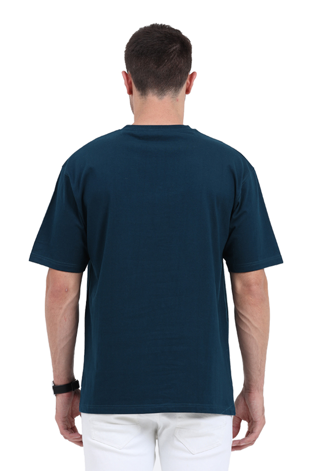 Gauri Shankar 3D Print Half Sleeve Oversized T-Shirt