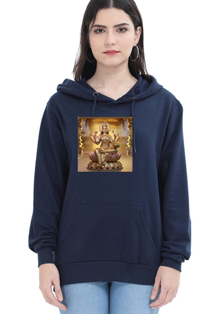 Mahalakshmi 3D print Hooded Sweatshirt for Women