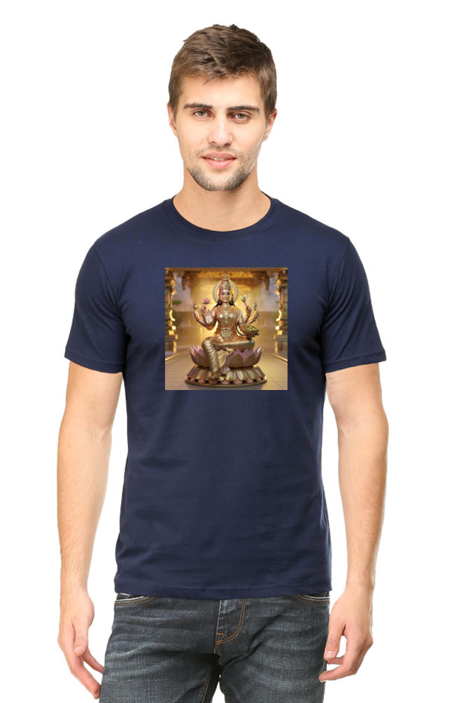 Maa lakshmi 3D print Half Sleeve T-shirt for Men