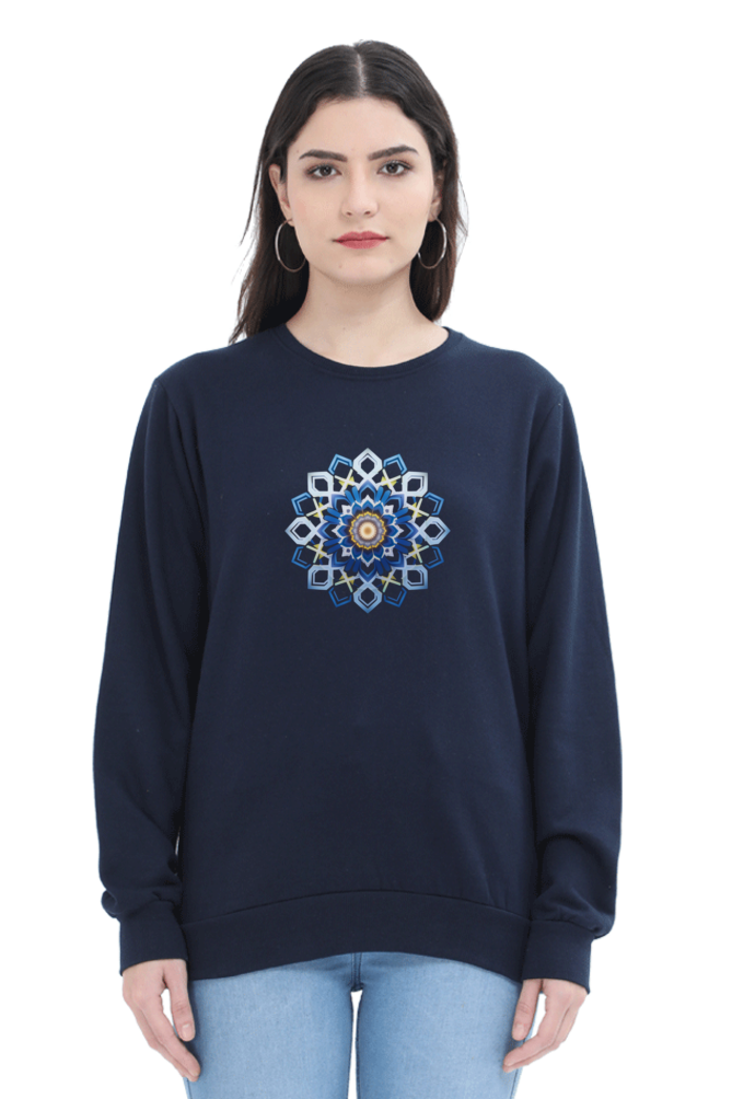Mandala 3D Printed Sweatshirt for Women