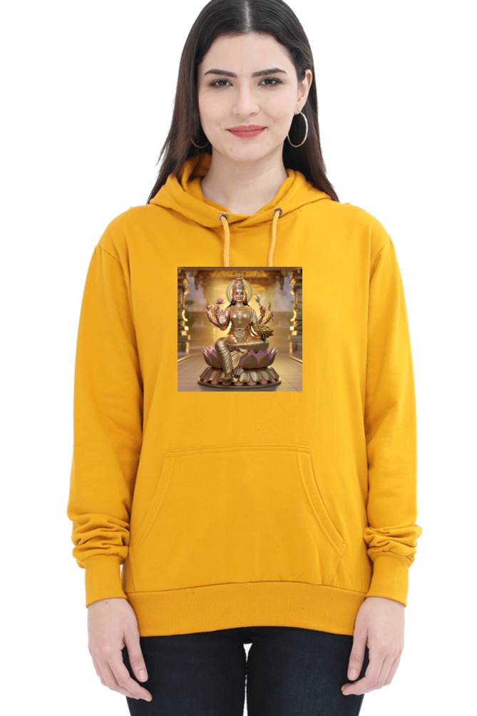 Mahalakshmi 3D print Hooded Sweatshirt for Women