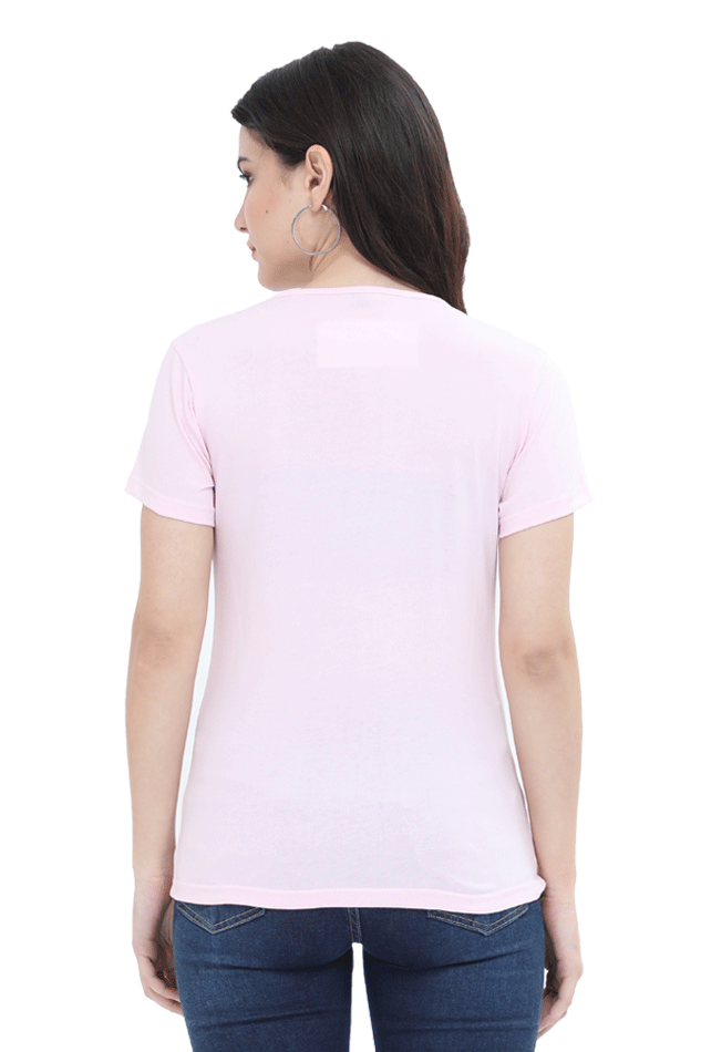 "Find Your Balance" quote Print Half Sleeve T-shirt for Women