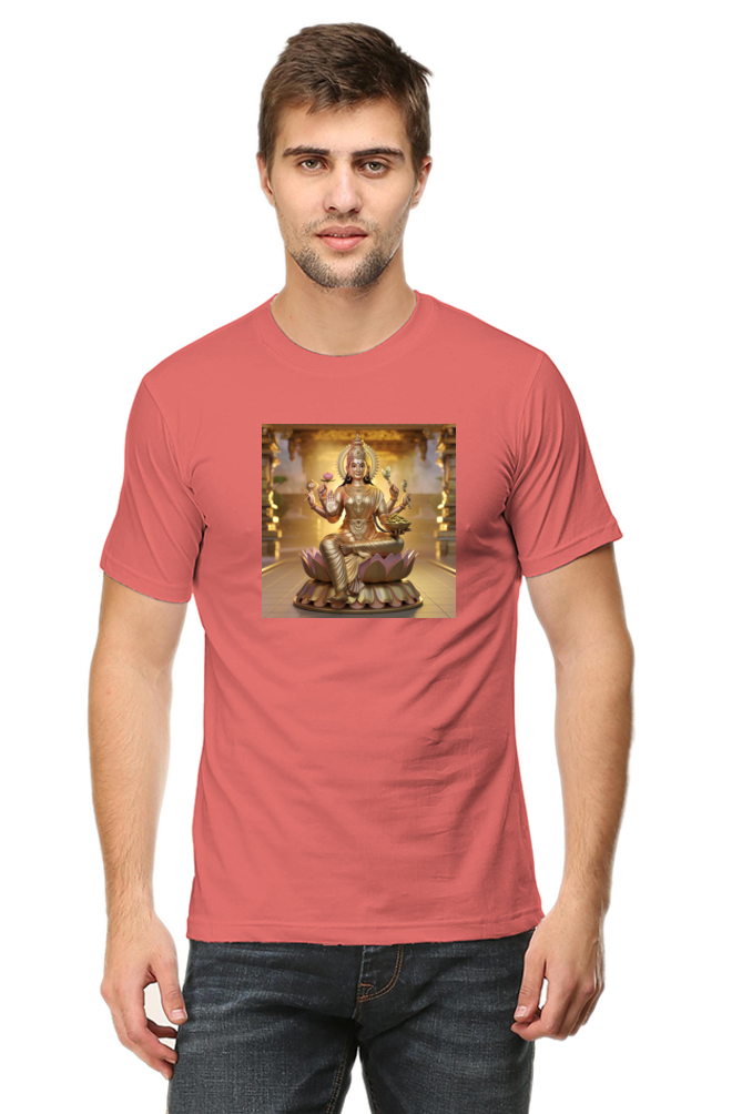 Maa lakshmi 3D print Half Sleeve T-shirt for Men