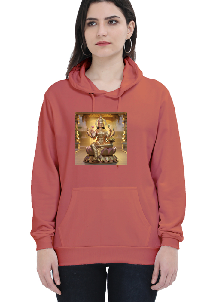 Mahalakshmi 3D print Hooded Sweatshirt for Women