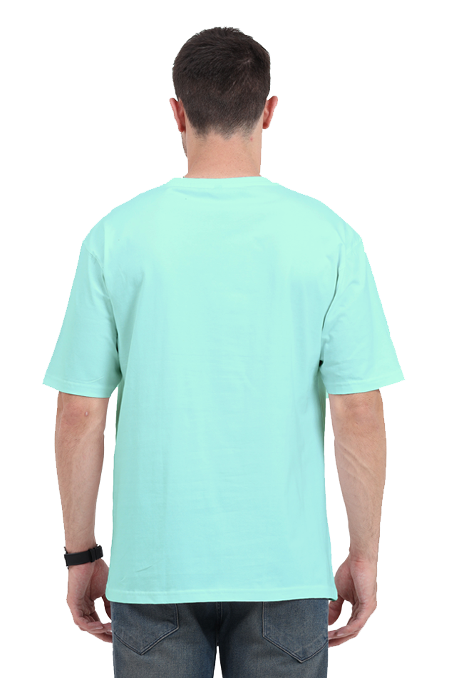 "Find Your Balance" Positivity Quote Print Oversized T-shirt for Men