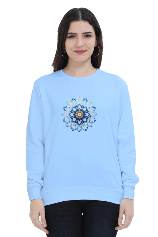 Mandala 3D Printed Sweatshirt for Women