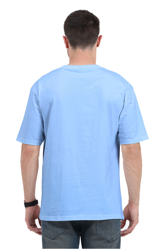 Shree Ganeshaya Namah Printed Half Sleeve Oversized T-shirt