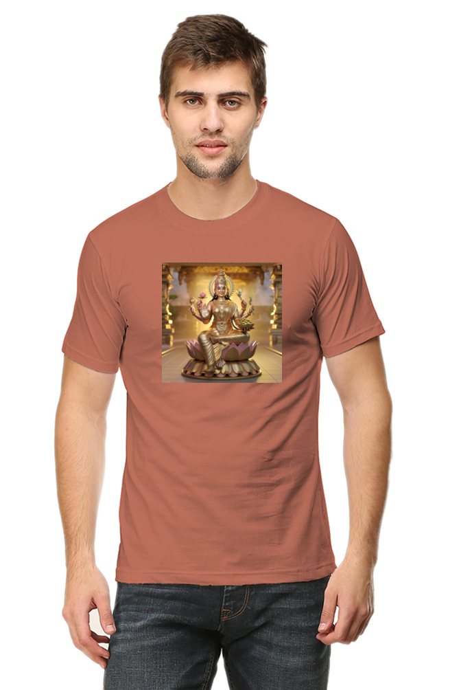 Maa lakshmi 3D print Half Sleeve T-shirt for Men