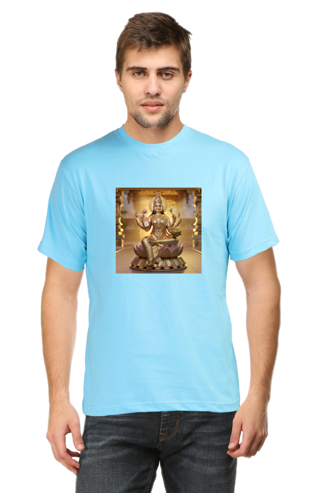 Maa lakshmi 3D print Half Sleeve T-shirt for Men