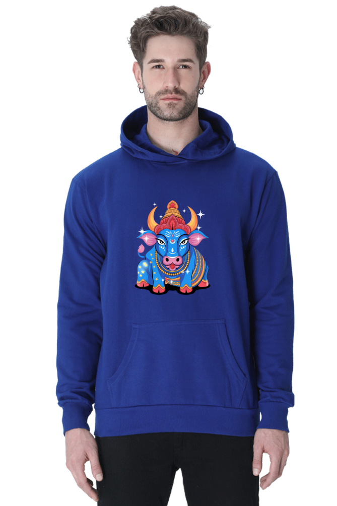 Nandi Print Hooded Sweatshirt for Men