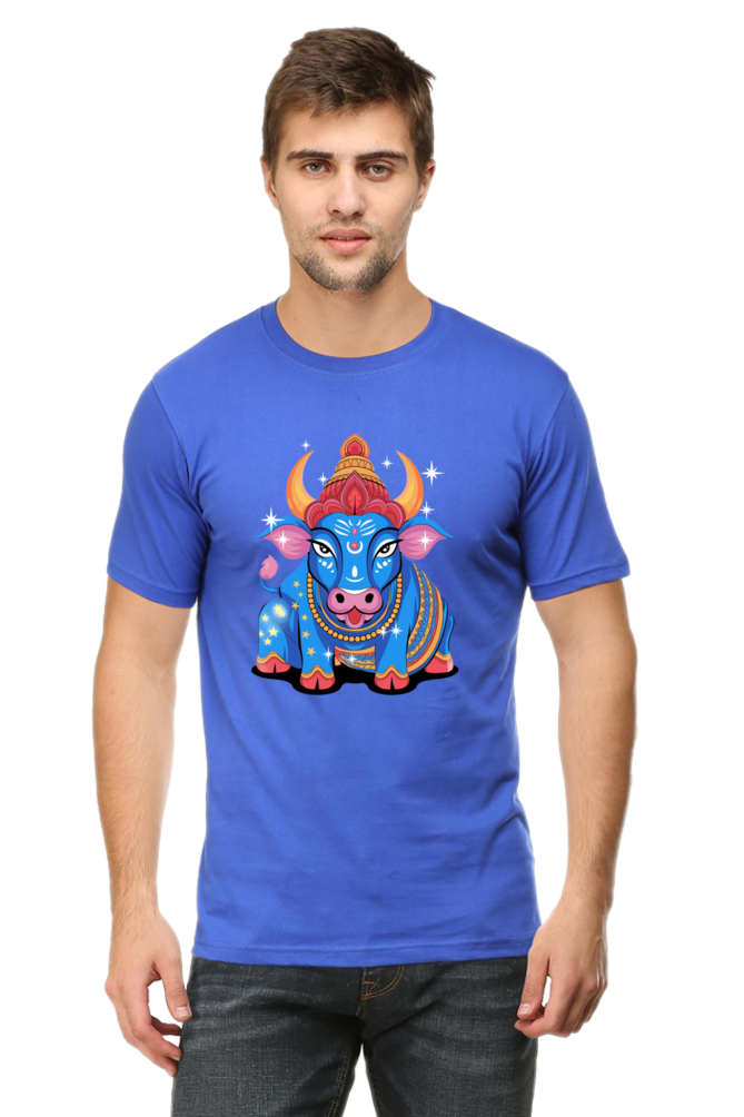 Nandi Print Half Sleeve T-shirt for Men